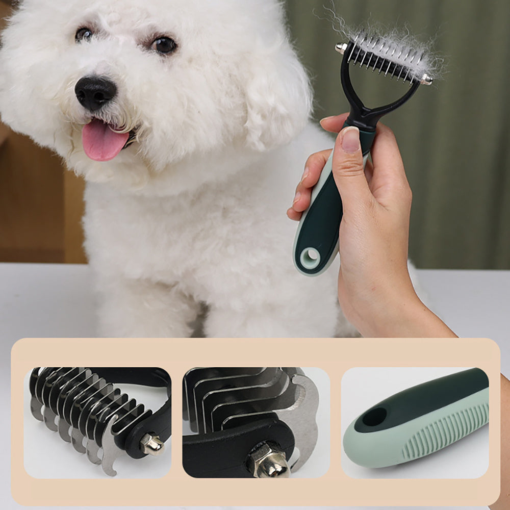 Professional Dog Grooming Clippers Kit – Cordless Low-Noise Pet Hair Trimmer