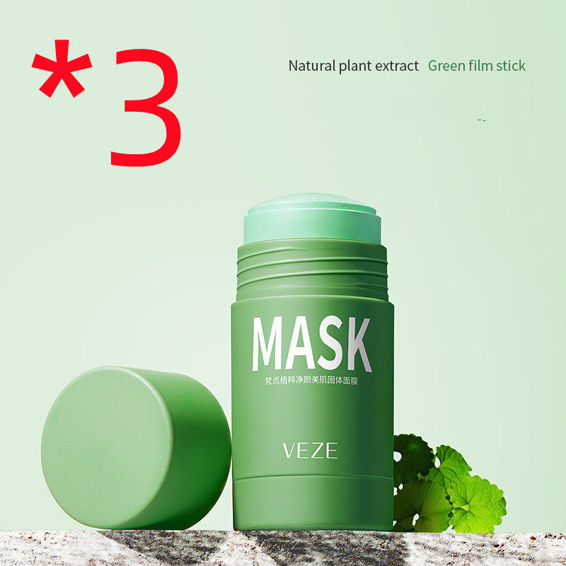 Oil Control Solid Mud Mask – Blackhead Remover & Pore Minimizer (Purple Stick)