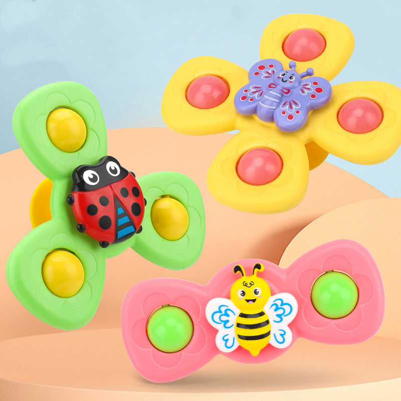 Baby Water & Bath Spinning Toy – Fun Fingertip Spinner for Kids A whole set