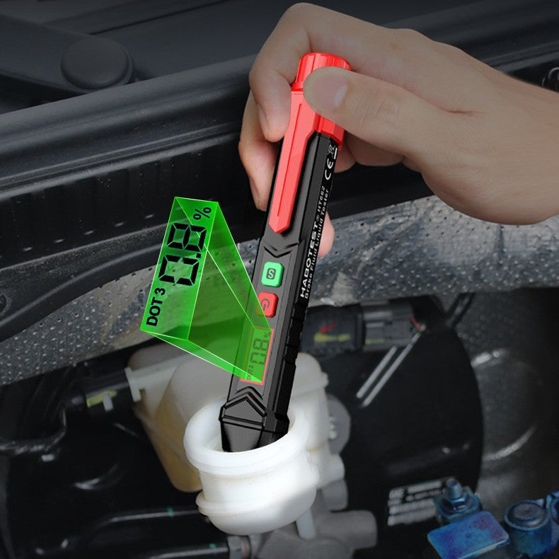 Car Brake Fluid Detection Pen – Electronic Tester with Digital Screen