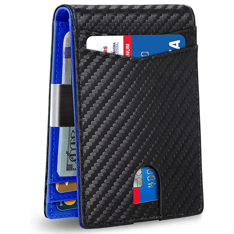 PU Leather Anti-Theft Card Holder Wallet – Slim Multi Card Slots for Men & Women