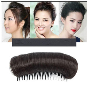 Invisible Wig Cushion Hair Comb – Natural Volume Boost for Women Natural color