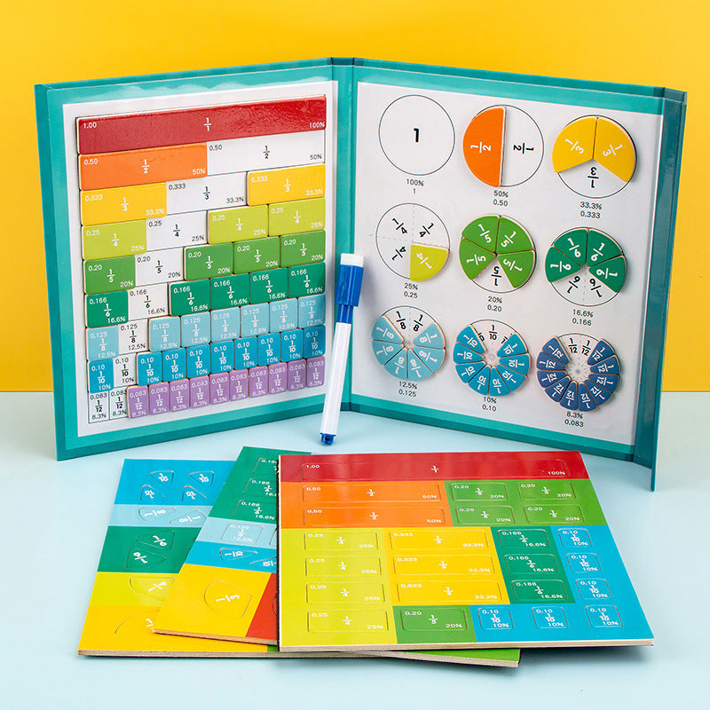 Children's Magnetic Score Plate | Fun Math Practice Book for Ages 4-6
