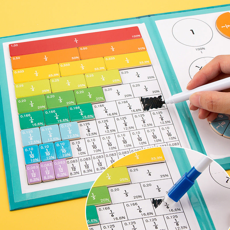 Children's Magnetic Score Plate | Fun Math Practice Book for Ages 4-6