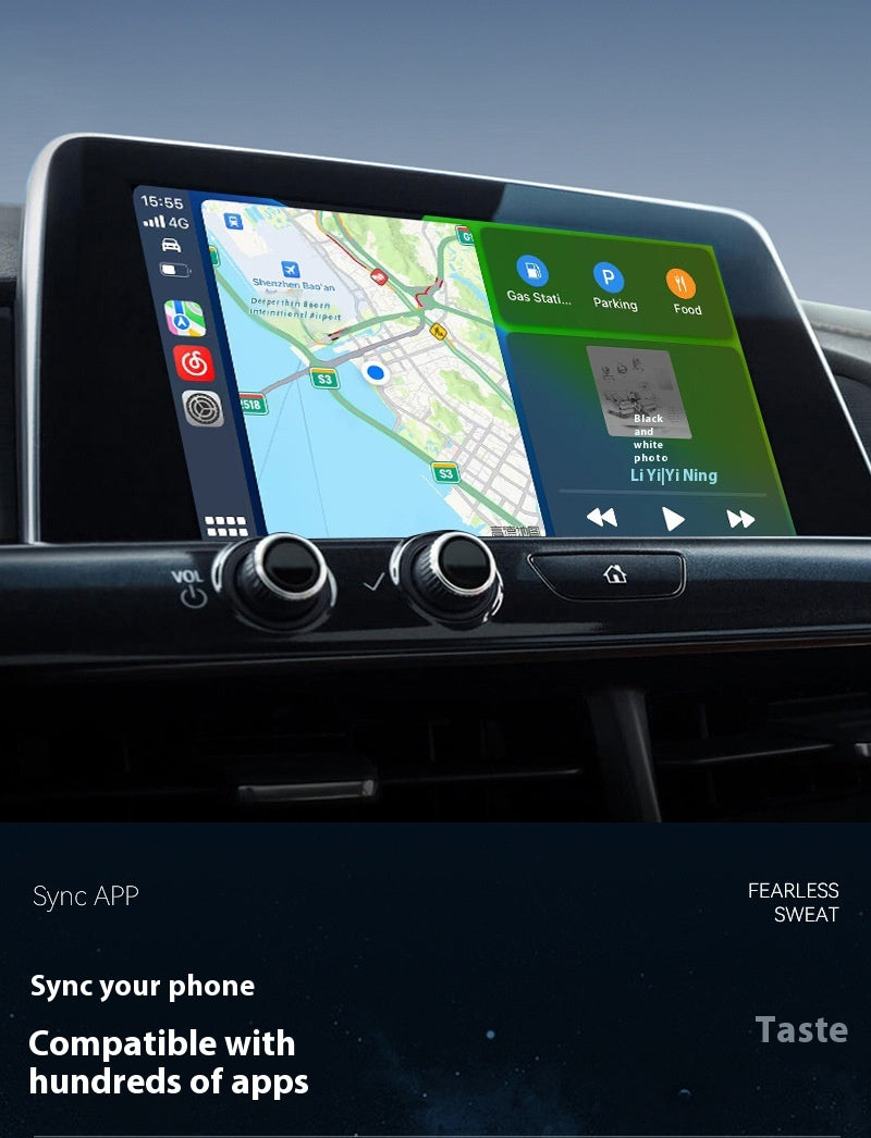 Universal Wireless CarPlay + Android Auto Adapter | USB Interface for Overseas Systems