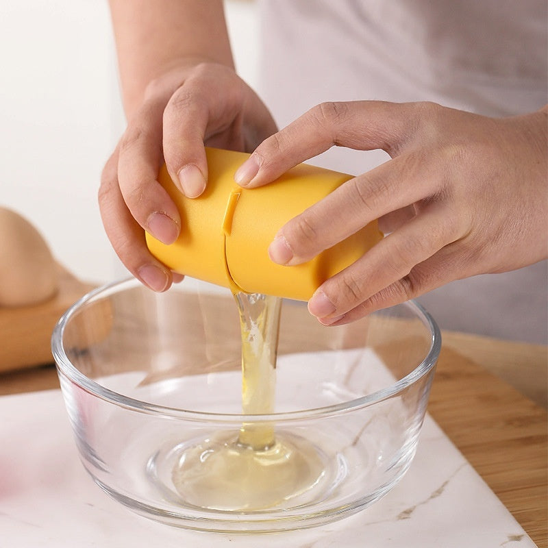 Easy Egg Cracker & Beater Tool – No-Mess Kitchen Gadget