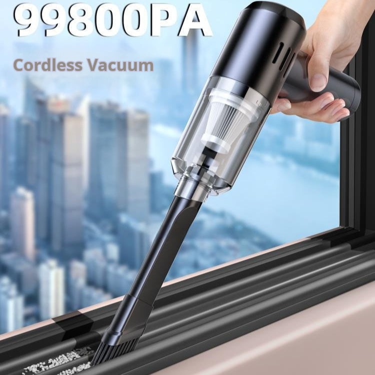 Wireless Handheld Window Vacuum Cleaner – Rechargeable, Dust Removal & Sterilization