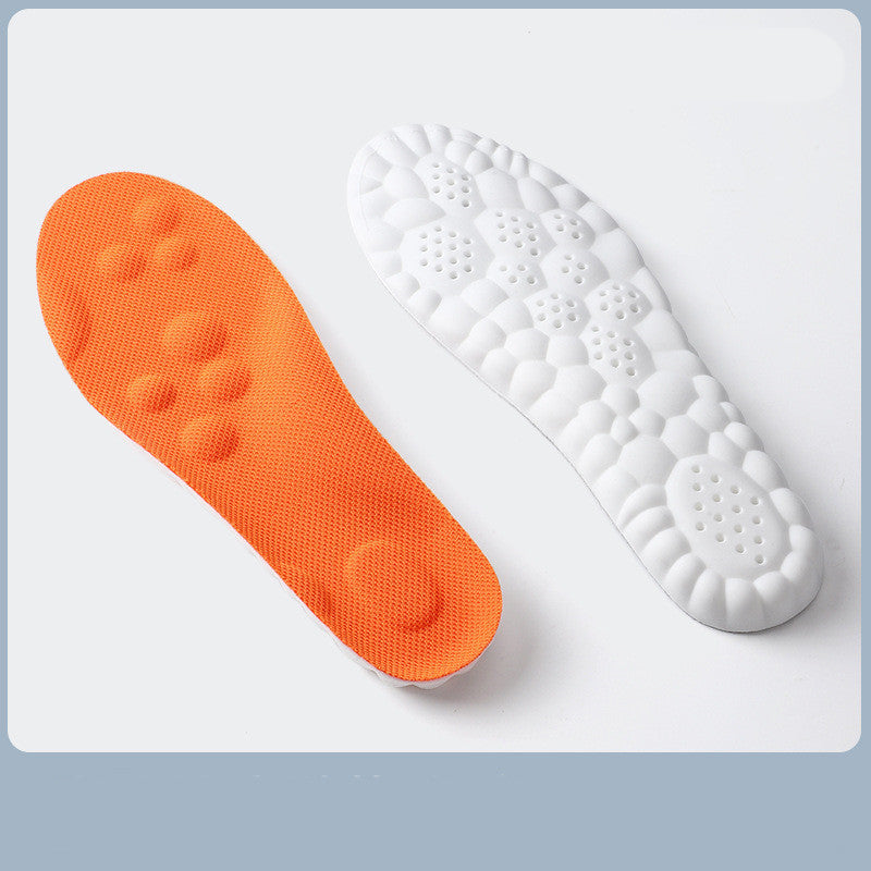 Sports Insole for Boys and Women – Cushioned Comfort for All Shoes Orange