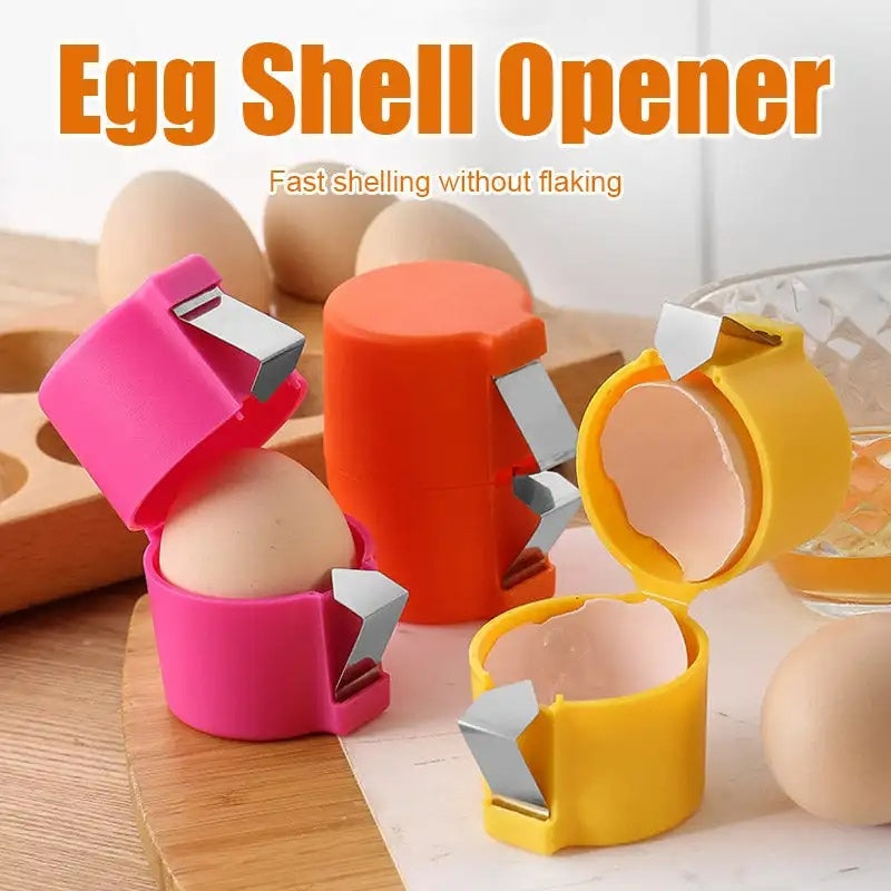 Easy Egg Cracker & Beater Tool – No-Mess Kitchen Gadget