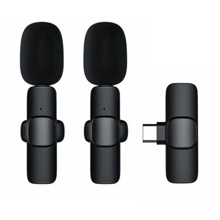 Wireless Clip-On Microphone with Noise Reduction | Ideal for Recording & Live Streaming