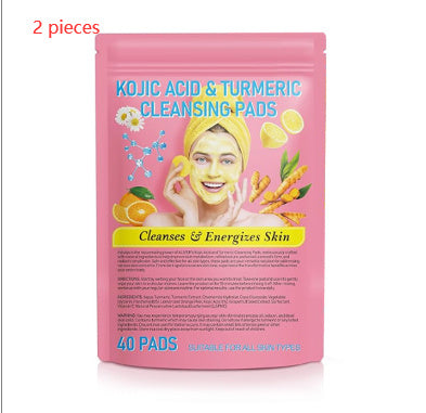 Compressed Turmeric Face Pads – Deep Cleansing & Brightening